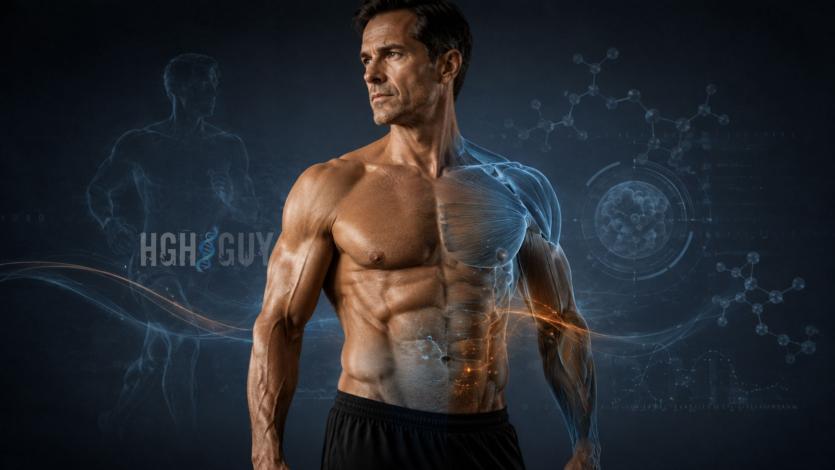 hgh muscle growth